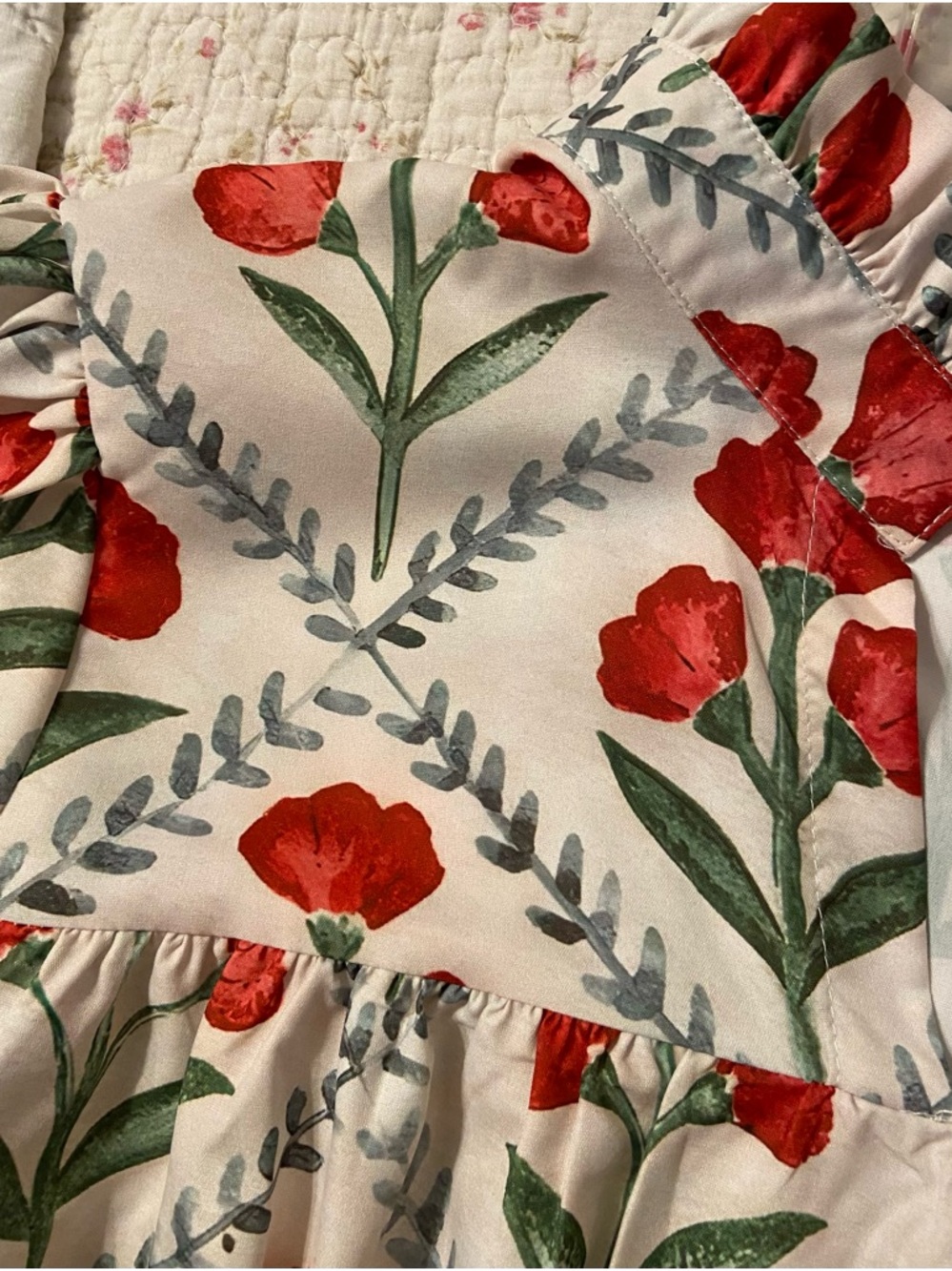 NWOT SHEIN Floral Top - Picture 3 of 5